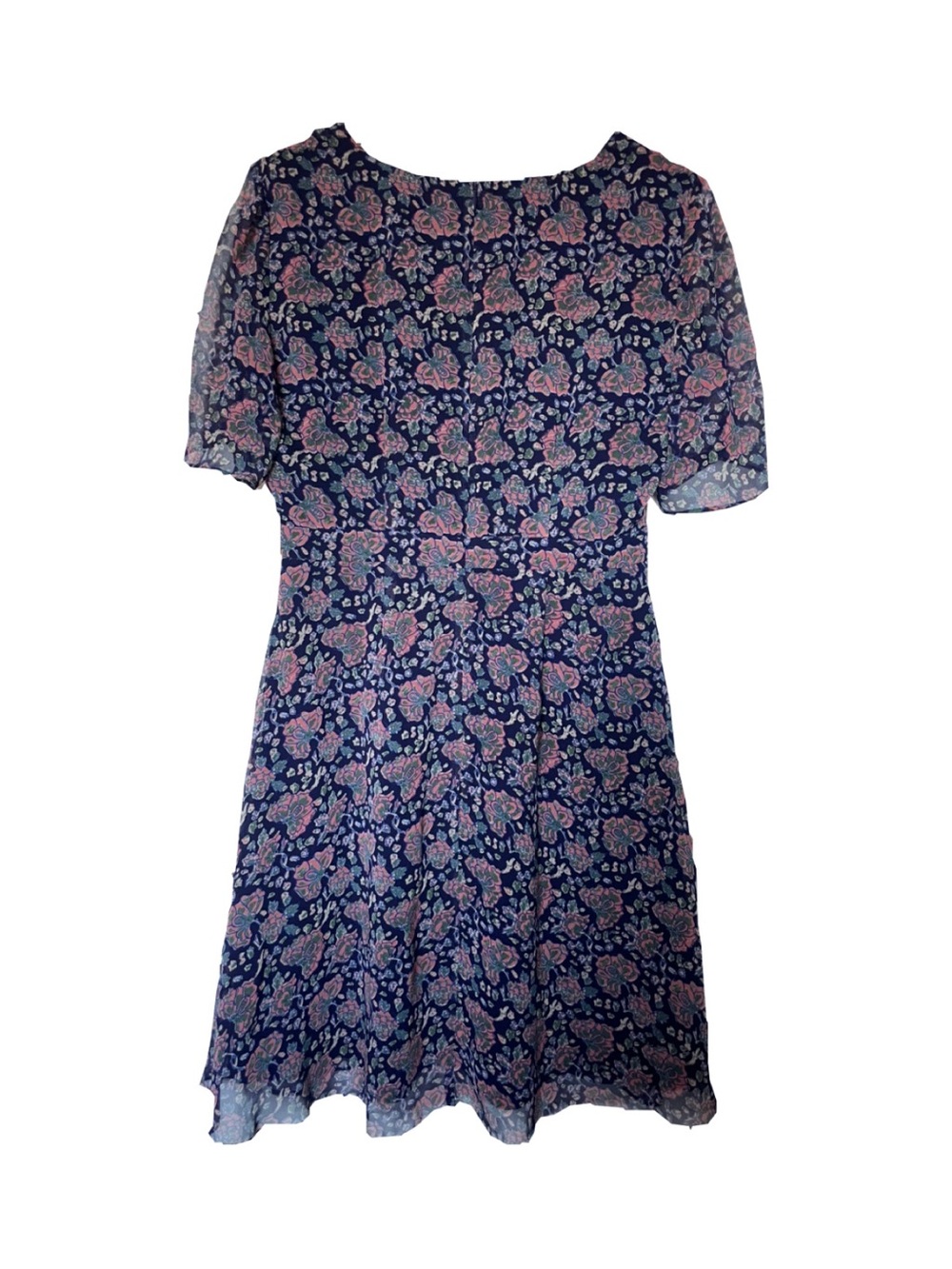 NWOT - Madewell Orchard Flutter-Sleeve Dress in Fan Floral Mix Mini - Dreamy! - Picture 6 of 9
